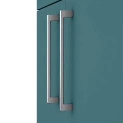 Arezzo 500 Matt Green Floor Standing Vanity Unit with Chrome Handles -Freestanding Vanity Units Shop AZTG5FSVCH d2 460