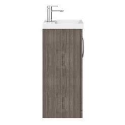 Brooklyn 500 Grey Avola Floor Standing Vanity Unit with Thin-Edge Basin -Freestanding Vanity Units Shop BFS5GRYTE n d1 460