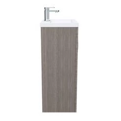 Brooklyn 500mm Grey Avola Vanity Unit - Floor Standing 2 Door Unit -Freestanding Vanity Units Shop BFS5GRY D6 460