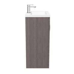 Brooklyn 600mm Grey Avola Vanity Unit - Floor Standing 2 Door Unit -Freestanding Vanity Units Shop BFS6GRY D6 460