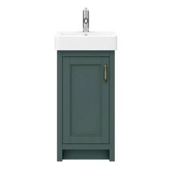 Chatsworth Traditional Green Vanity - 425mm Wide 6 Chatsworth Traditional Green Vanity - 425mm Wide -Freestanding Vanity Units Shop C425GRN n d2 460