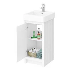 Freestanding Vanity Units Shop -Freestanding Vanity Units Shop C425WHT d1 460