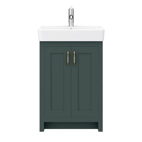 Chatsworth Traditional Green Vanity - 560mm Wide 4 Chatsworth Traditional Green Vanity - 560mm Wide - Image 4