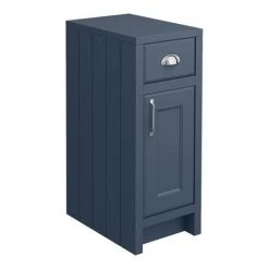 Chatsworth Traditional Blue Double Basin Vanity + Cupboard Combination Unit -Freestanding Vanity Units Shop CBLU142PK n d5 460