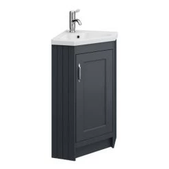 Chatsworth Traditional Graphite Corner Vanity Unit 7 Chatsworth Traditional Graphite Corner Vanity Unit -Freestanding Vanity Units Shop CHATCRNBLK d4 460