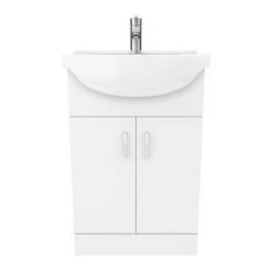 Cove White 550mm Vanity Unit -Freestanding Vanity Units Shop CV550 D5 460