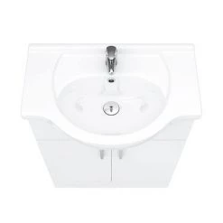 Cove White 650mm Vanity Unit -Freestanding Vanity Units Shop CV650 D4 460