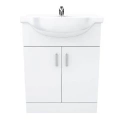 Cove White 650mm Vanity Unit -Freestanding Vanity Units Shop CV650 D5 460