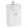 Cove White 550mm Vanity Unit