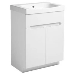 Roper Rhodes Diverge 600mm Freestanding Unit - Gloss White