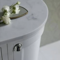 Burlington 100 3-Door Corner Vanity Unit & Minerva Worktop with Basin (Sand - Left Hand) -Freestanding Vanity Units Shop FC2O BC98L D2 460