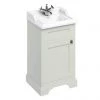 Burlington 50cm Freestanding Cloakroom Vanity Unit & Basin - Sand