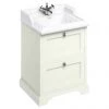 Burlington 65 2-Drawer Vanity Unit & Classic Basin - Sand
