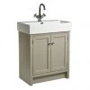 Roper Rhodes Hampton 700mm Countertop Unit & Basin - Mocha