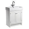 Roper Rhodes Hampton 700mm Countertop Unit & Basin - Chalk White
