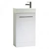 Tavistock Kobe 450mm Freestanding Unit & Basin - Gloss White