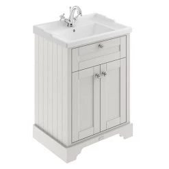 Old London 600mm 2-Door Cabinet & Basin - Timeless Sand