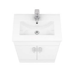 Toreno White 620mm Vanity Unit (Flat Packed) 7 Toreno White 620mm Vanity Unit (Flat Packed) -Freestanding Vanity Units Shop MV600FP d3 460