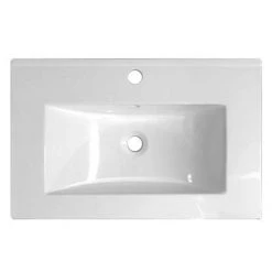 Nova 500mm Vanity Sink With Cabinet - Modern High Gloss White 5 Nova 500mm Vanity Sink With Cabinet - Modern High Gloss White -Freestanding Vanity Units Shop NV500 d2 460