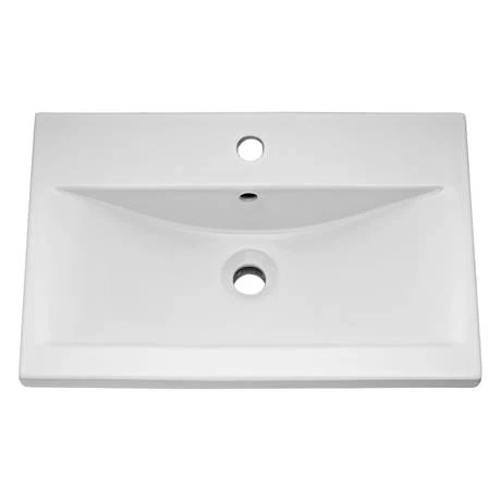 Hudson Reed Urban Satin Grey 600mm Floor Standing 2-Door/Drawer Vanity Unit - URB203A 2 Hudson Reed Urban Satin Grey 600mm Floor Standing 2-Door/Drawer Vanity Unit - URB203A - Image 2