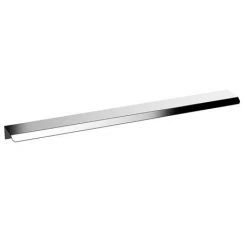 Venice Fluted 600mm Grey Vanity Unit - Floor Standing 2 Door Unit with Chrome Handles -Freestanding Vanity Units Shop VF50WH1DWB D1 460 2