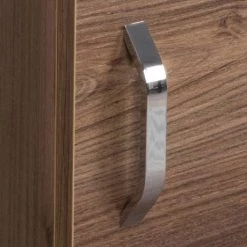 Valencia Perla Floor Standing Cloakroom Vanity (Dark Oak Effect - 450mm Wide) 8 Valencia Perla Floor Standing Cloakroom Vanity (Dark Oak Effect - 450mm Wide) -Freestanding Vanity Units Shop VPFSDO45 d3 460