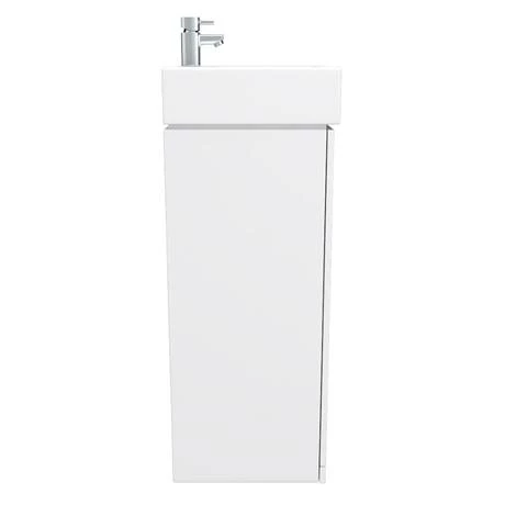 Nova Vanity Sink With Cabinet - 450mm Modern High Gloss White (Flat Packed) 3 Nova Vanity Sink With Cabinet - 450mm Modern High Gloss White (Flat Packed) - Image 3
