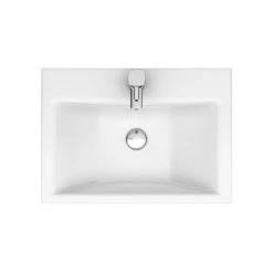 Nova Vanity Sink With Cabinet - 450mm Modern High Gloss White (Flat Packed) 9 Nova Vanity Sink With Cabinet - 450mm Modern High Gloss White (Flat Packed) -Freestanding Vanity Units Shop VTFW450 D7 460 1