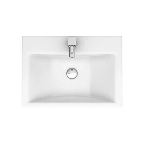 Nova Vanity Sink With Cabinet - 450mm Modern High Gloss White (Flat Packed) 4 Nova Vanity Sink With Cabinet - 450mm Modern High Gloss White (Flat Packed) - Image 4